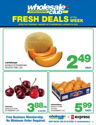 Grocery deals in the Wholesale Club catalogue ( Expires tomorrow)