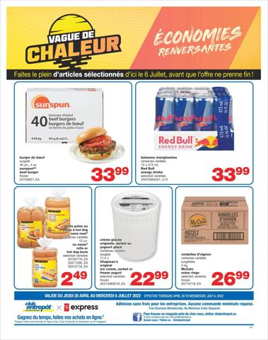 Wholesale Club catalogue in Montreal | Wholesale Club weekly flyer | 2022-04-28 - 2022-07-06