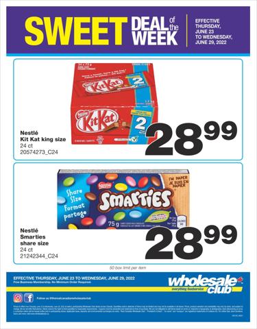 Wholesale Club catalogue in Montreal | Wholesale Club weekly flyer | 2022-06-23 - 2022-06-29