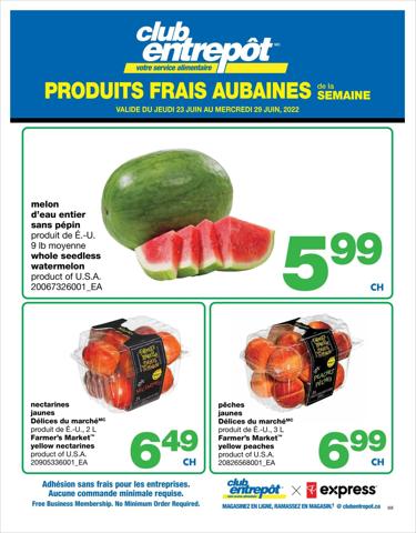 Wholesale Club catalogue in Trois-Rivières | Wholesale Club weekly flyer | 2022-06-23 - 2022-06-29