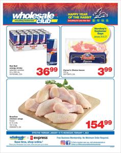 Wholesale Club catalogue in Dartmouth | Wholesale Club Weekly ad | 2023-01-19 - 2023-02-01