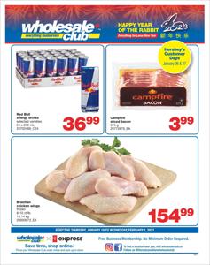 Wholesale Club catalogue in Williams Lake | Wholesale Club Weekly ad | 2023-01-19 - 2023-02-01