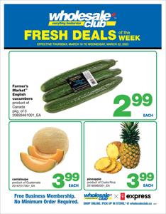 Wholesale Club catalogue in Vancouver | Wholesale Club Weekly ad | 2023-03-16 - 2023-03-22