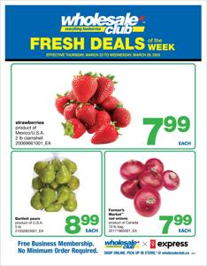 Wholesale Club catalogue in Vancouver | Wholesale Club Weekly ad | 2023-03-23 - 2023-03-29