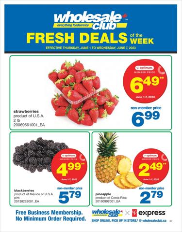 Wholesale Club catalogue in Ottawa | Wholesale Club Weekly ad | 2023-06-01 - 2023-06-07