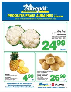 Wholesale Club catalogue in Saguenay | Wholesale Club Weekly ad | 2023-09-21 - 2023-09-27