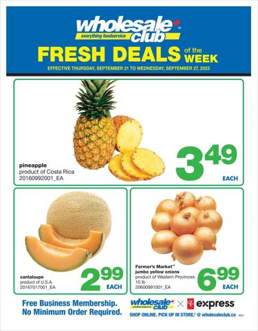 Wholesale Club catalogue in Calgary | Wholesale Club Weekly ad | 2023-09-21 - 2023-09-27