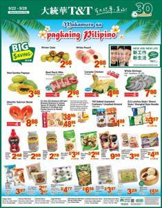 T&T Supermarket catalogue in Spruce Grove | T&T Supermarket weekly flyer | 2023-09-22 - 2023-09-28