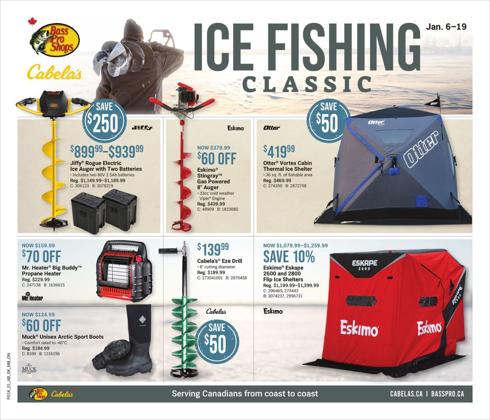 Sport deals in the Cabela's catalogue ( Expires today)