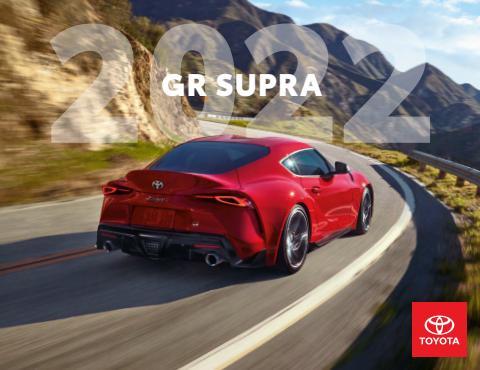 Automotive offers in Montreal | 
GR Supra
 weekly flyer in Toyota | 2022-03-24 - 2023-01-31