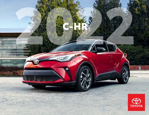 Automotive offers in Montreal | 
C-HR
 weekly flyer in Toyota | 2022-03-24 - 2023-01-31