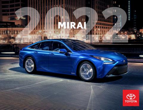 Automotive offers in Edmonton | 
Mirai
 weekly flyer in Toyota | 2022-06-09 - 2023-06-09