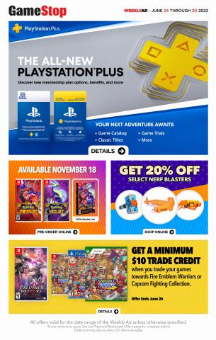 Electronics offers | Game Stop flyer in Game Stop | 2022-06-24 - 2022-06-30