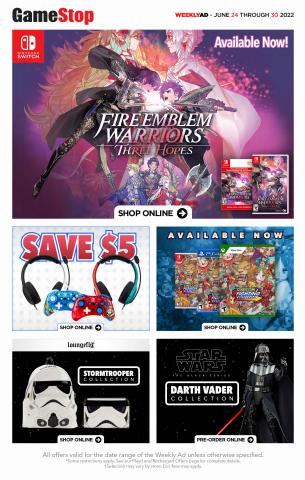 Game Stop catalogue in Edmonton | Game Stop flyer | 2022-06-24 - 2022-06-30