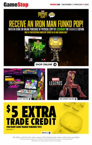 Electronics offers in Calgary | Game Stop flyer in Game Stop | 2022-12-02 - 2022-12-08