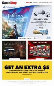 Electronics offers in Edmonton | Game Stop flyer in Game Stop | 2023-01-27 - 2023-02-02