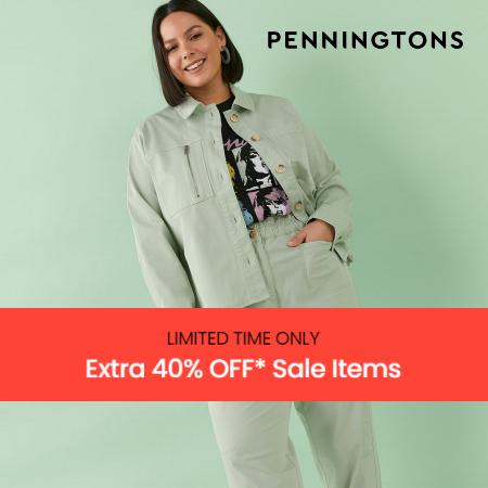 Penningtons catalogue in Montreal | Extra 40% off Sale Items | 2022-06-14 - 2022-06-24