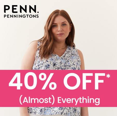 Penningtons catalogue | 40% Off (Almost)  Everything | 2023-05-26 - 2023-06-09