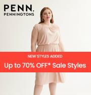 Clothing, Shoes & Accessories offers in Winnipeg | Penningtons up to 70% Off in Penningtons | 2023-08-29 - 2023-09-29