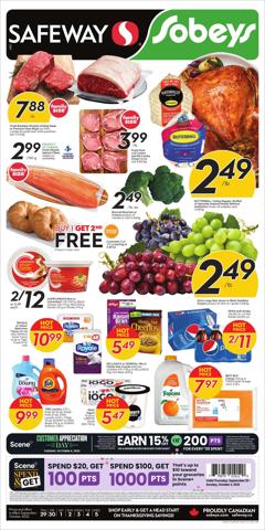 Sobeys catalogue in Edson | Sobeys Weekly ad | 2022-09-29 - 2022-10-05