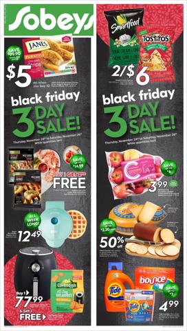 Offer on page 5 of the Sobeys Weekly Black friday catalog of Sobeys