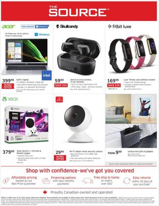 Electronics deals in the The Source catalogue ( Expires today)