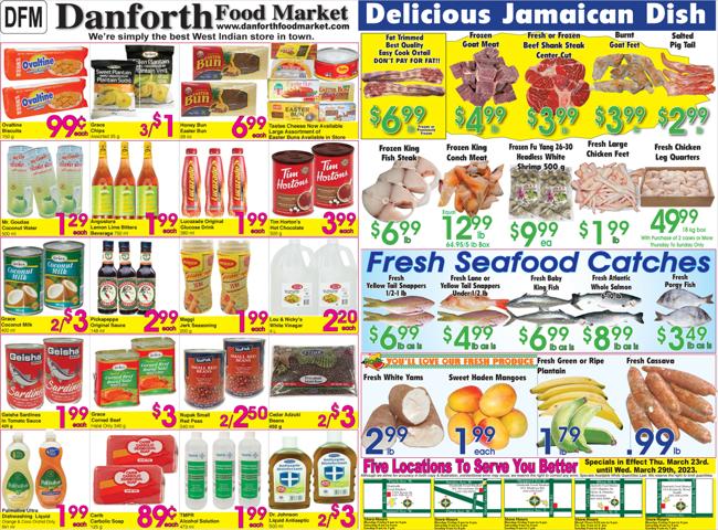Danforth Food Market catalogue | Danforth Food Market | 2023-03-23 - 2023-03-29