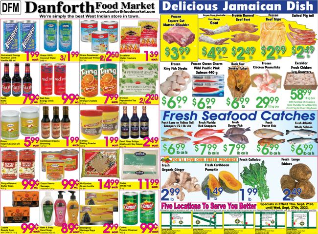 Danforth Food Market catalogue | Danforth Food Market | 2023-09-21 - 2023-09-27