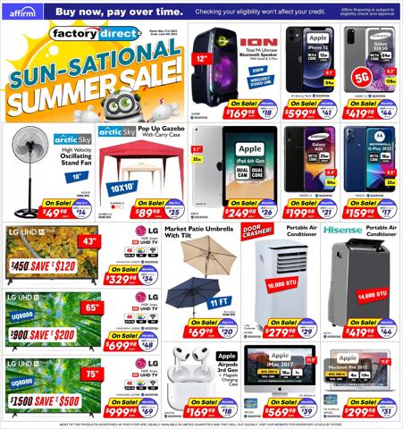 Factory Direct catalogue in Hamilton | Factory Direct weekly flyer | 2023-05-31 - 2023-06-06