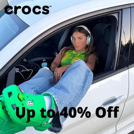 Crocs catalogue | Up to 40% off | 2022-08-08 - 2022-08-23