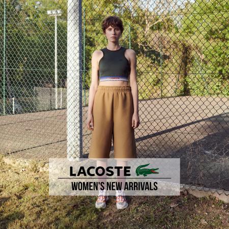 Lacoste catalogue | Women's New Arrivals | 2022-05-13 - 2022-07-13