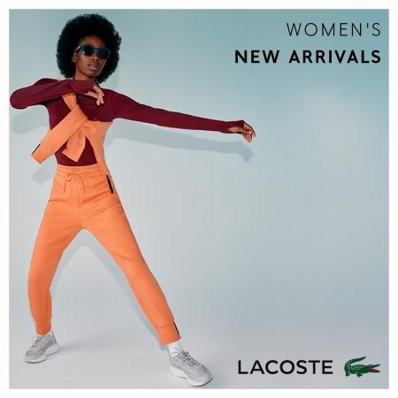 Luxury Brands offers | Women's New Arrivals in Lacoste | 2022-09-09 - 2022-11-09