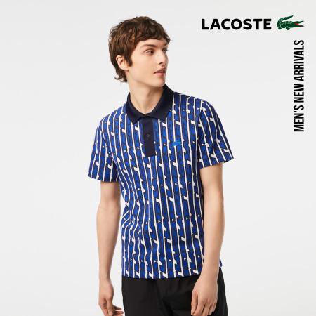 Lacoste catalogue | Men's New Arrivals | 2023-04-13 - 2023-06-12