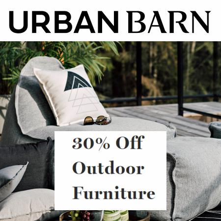 Urban Barn catalogue | 30% Off Outdoor Furniture | 2022-06-13 - 2022-07-03