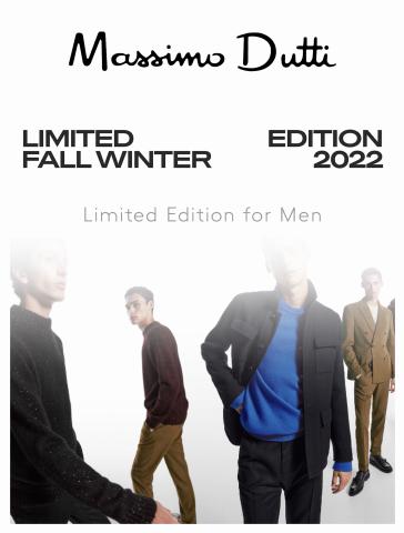Massimo Dutti catalogue | Limited Edition for Men | 2022-09-28 - 2022-11-28