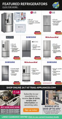 Trail Appliances catalogue | Offers Trail Appliances Black Friday | 2022-11-23 - 2022-12-07