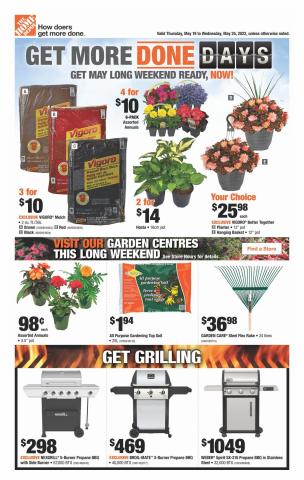 Garden & DIY offers in Hamilton | Weekly Flyer in Home Depot | 2022-05-19 - 2022-05-25