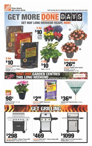 Home Depot catalogue in Spruce Grove | Weekly Flyer | 2022-05-19 - 2022-05-25