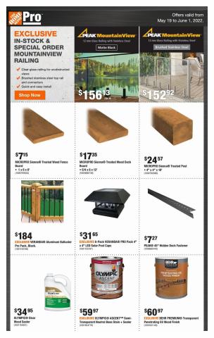 Home Depot catalogue in Vancouver | Pro Flyer_CP | 2022-05-19 - 2022-06-01