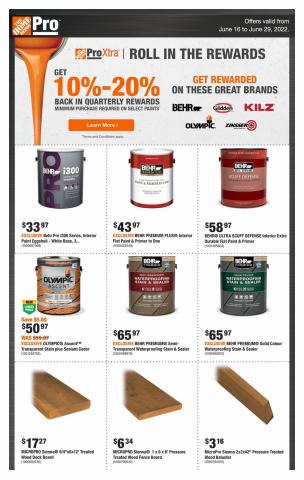 Home Depot catalogue in Toronto | Pro Flyer_CP | 2022-06-16 - 2022-06-29