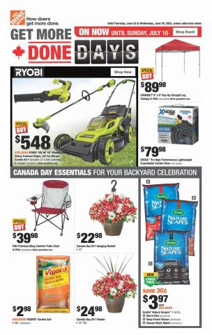 Home Depot catalogue in Buckingham | Weekly Flyer | 2022-06-23 - 2022-06-29