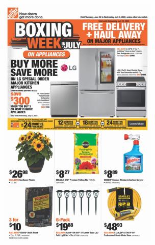 Home Depot catalogue in Edmonton | Weekly Flyer | 2022-06-30 - 2022-07-06
