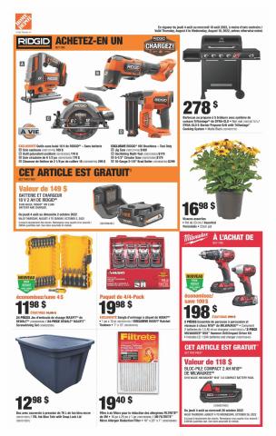 Home Depot catalogue | Weekly Flyer | 2022-08-04 - 2022-08-10
