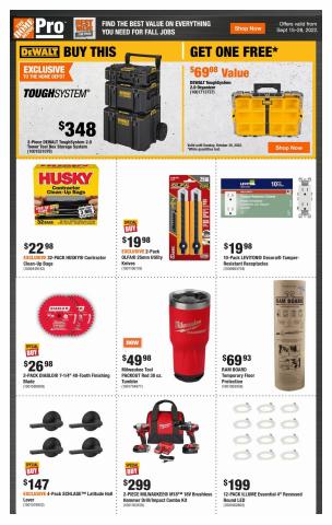 Home Depot catalogue in Courtenay | Pro Flyer_CP | 2022-09-15 - 2022-09-28