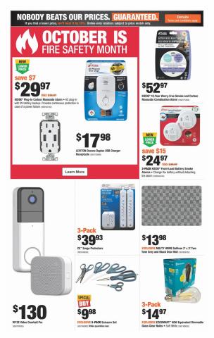 Home Depot catalogue | Weekly Flyer | 2022-09-29 - 2022-10-05