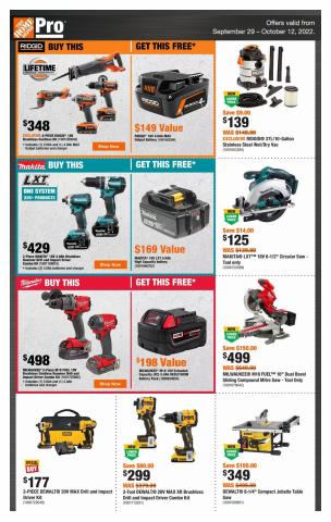 Home Depot catalogue in Toronto | Pro Flyer_CP | 2022-09-29 - 2022-10-12