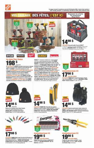 Home Depot catalogue in Montreal | Weekly Flyer | 2022-11-03 - 2022-12-28