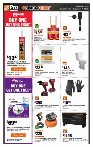 Home Depot catalogue in Calgary | Home Deport Black Friday | 2022-11-17 - 2022-12-07