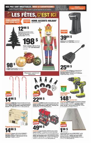 Home Depot catalogue in Montreal | Weekly Flyer | 2022-12-01 - 2022-12-07
