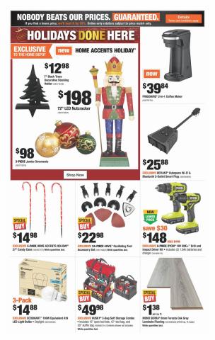 Home Depot catalogue in Calgary | Weekly Flyer | 2022-12-01 - 2022-12-07